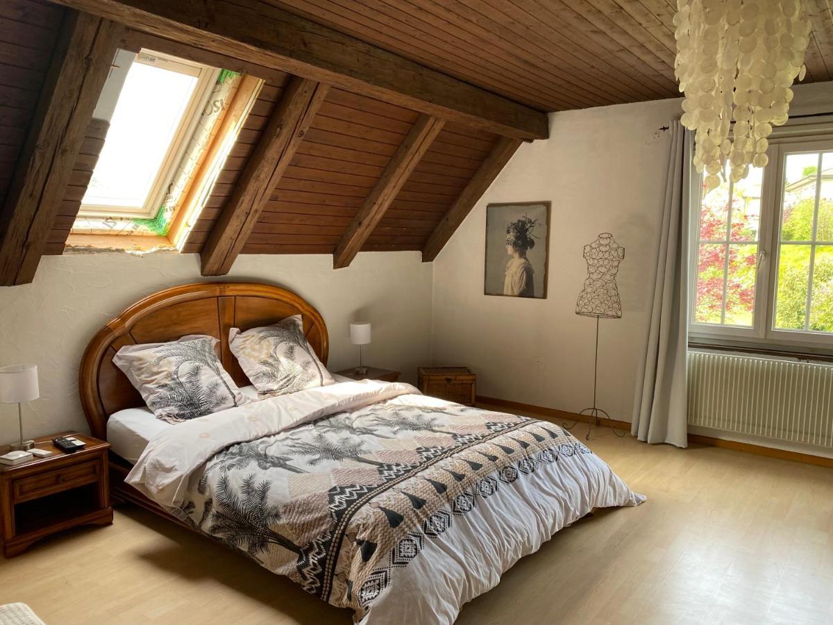 La Maison Du Petit Bonheur Moutier Exteriör bild
